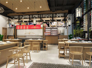 蜀儿郎火锅店装修设计